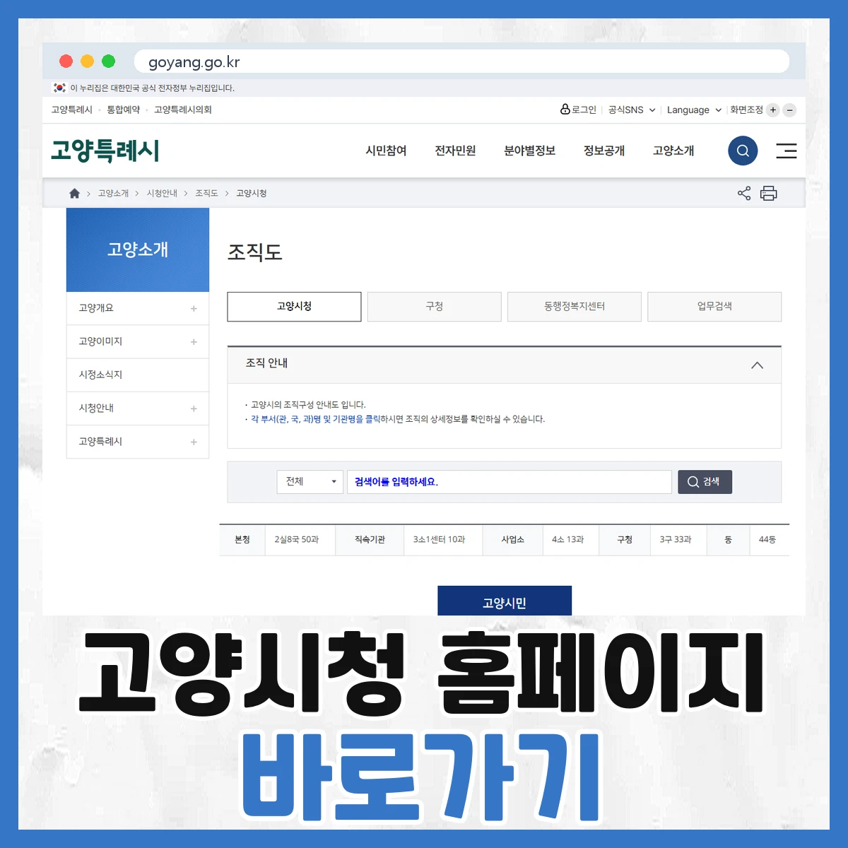 고양시청